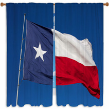 State Flag Of Texas Window Curtains 50280909
