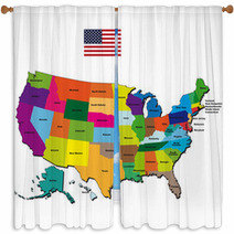 Stati Uniti D'america Window Curtains 67620849
