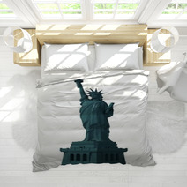Statue Of Liberty Isolated 3D Bedding 68198808