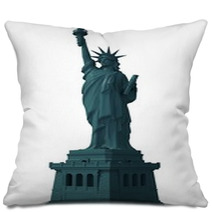 Statue Of Liberty Isolated 3D Pillows 68198808