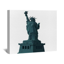 Statue Of Liberty Isolated 3D Wall Art 68198808