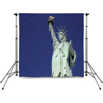 Statue Of Liberty, New York City, USA Backdrops 66505716