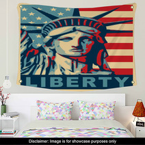 Statue Of Liberty. New York Landmark. Wall Art 22237584
