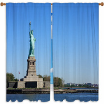 Statue Of Liberty - NYC Window Curtains 50625764