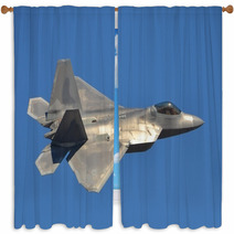 Stealth Fighter Jet Window Curtains 76599049