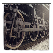 Steam Train Bath Decor 41695943