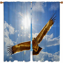 Steppe Eagle Window Curtains 68911947