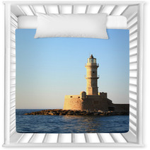 Stone Ancient Lighthouse Closeup, Chania Crete Nursery Decor 66613742