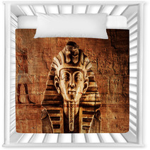 Stone Pharaoh Tutankhamen Mask Nursery Decor 205764822