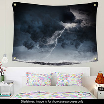 Storm At Night Wall Art 60153406