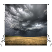Storm Clouds Saskatchewan Backdrops 46583505