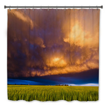 Stormy Sunset In The Plains Bath Decor 62971451
