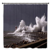 Stormy Waves Bath Decor 60762481