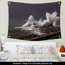 Stormy Waves Wall Art 60762481