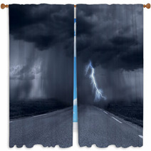 Stormy Weather Window Curtains 58911353