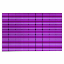 Stripe Pattern Purple Background Rugs 70818036