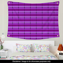 Stripe Pattern Purple Background Wall Art 70818036