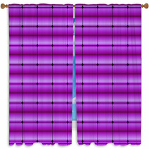 Stripe Pattern Purple Background Window Curtains 70818036