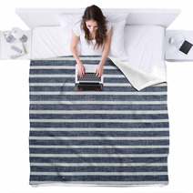 Striped Fabric Texture Blankets 56212061