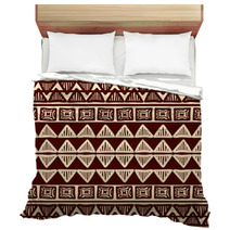 Striped Tribal Ornamental Pattern Bedding 70839587