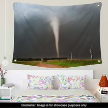 Strong Tornado In Kansas Wall Art 42296119