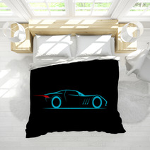 Stylized Car Coupe Bedding 79898737