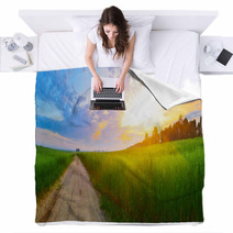 Summer Countryside Blankets 66843137