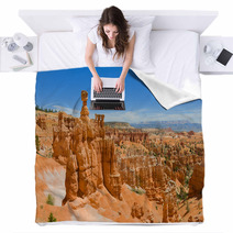 Summer Day In Bryce Canyon Blankets 55788722