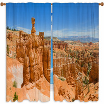 Summer Day In Bryce Canyon Window Curtains 55788722