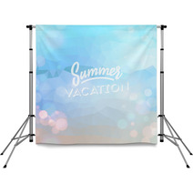 Summer Holiday Tropical Beach Background Backdrops 66790937