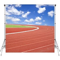 Summer Olympics Template From Running Track And Sky Backdrops 54268375