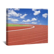 Summer Olympics Template From Running Track And Sky Wall Art 54268375
