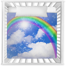 Sun And Rainbow Nursery Decor 61191678