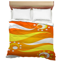 Sun Floral Waves Bedding 912462