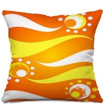 Sun Floral Waves Pillows 912462