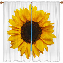 Sun Flower Window Curtains 58328045