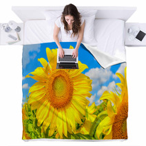 Sunflower Blankets 68693345