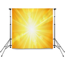 Sunny Background. Vector Backdrops 61980602