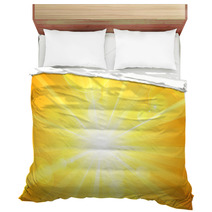 Sunny Background. Vector Bedding 61980602