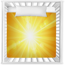 Sunny Background. Vector Nursery Decor 61980602