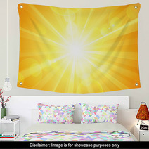 Sunny Background. Vector Wall Art 61980602