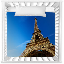 Sunny Morning And Eiffel Tower Paris France Nursery Decor 62369183