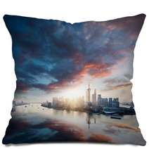 Sunrise City Pillows 57753462