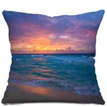 Sunrise In Cancun Pillows 54728393