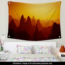 Sunrise In Sahara Desert Wall Art 67027407