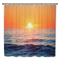 Sunrise Over Sea Bath Decor 62127951
