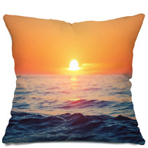 Sunrise Over Sea Pillows 62127951