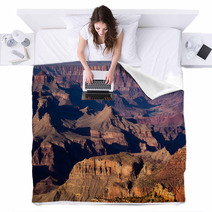 Sunset At Grand Canyon Blankets 72108301
