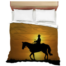 Sunset Horse Ride 2 Bedding 7723329