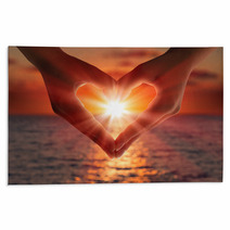 Sunset In Heart Hands Rugs 56533400
